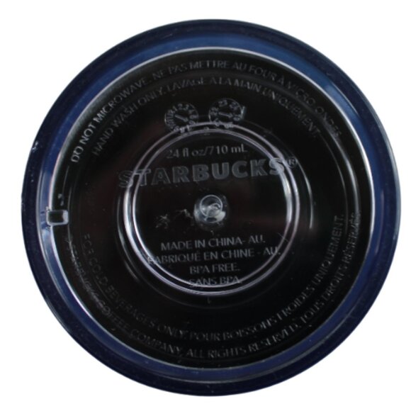 Starbucks Green Mercury Glitter 24 OZ Screw Lid Straw Siren Mermaid Logo… - Picture 5 of 6